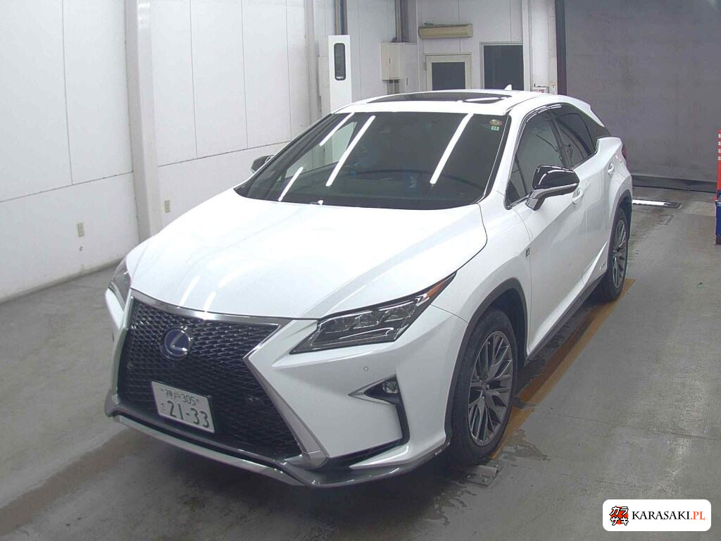 Lexus RX 2018 z aukcji japońskiej