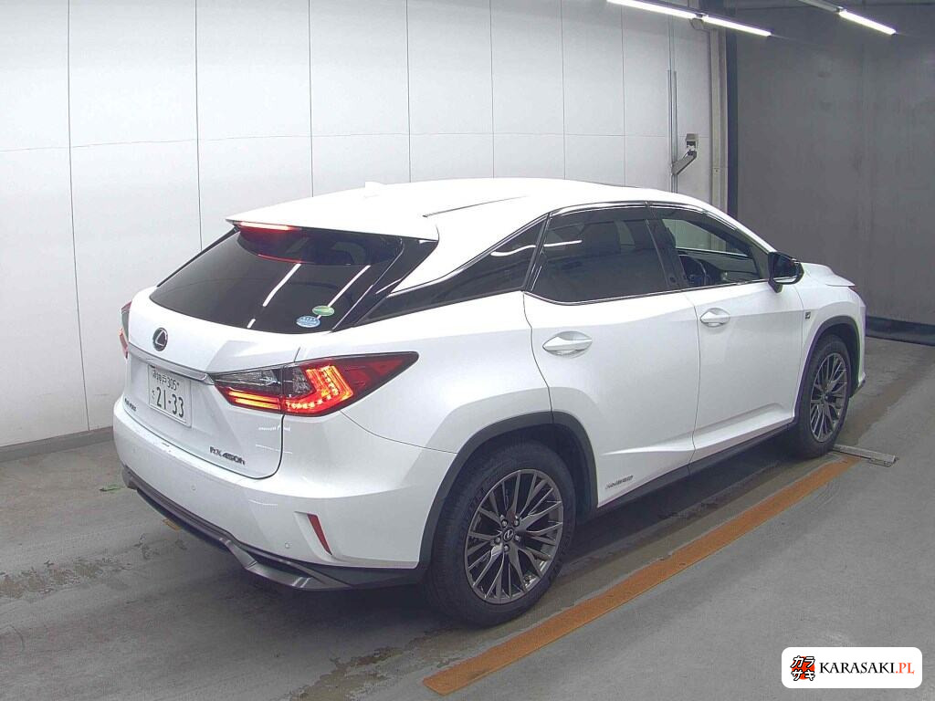 Lexus RX 2018 z aukcji japońskiej