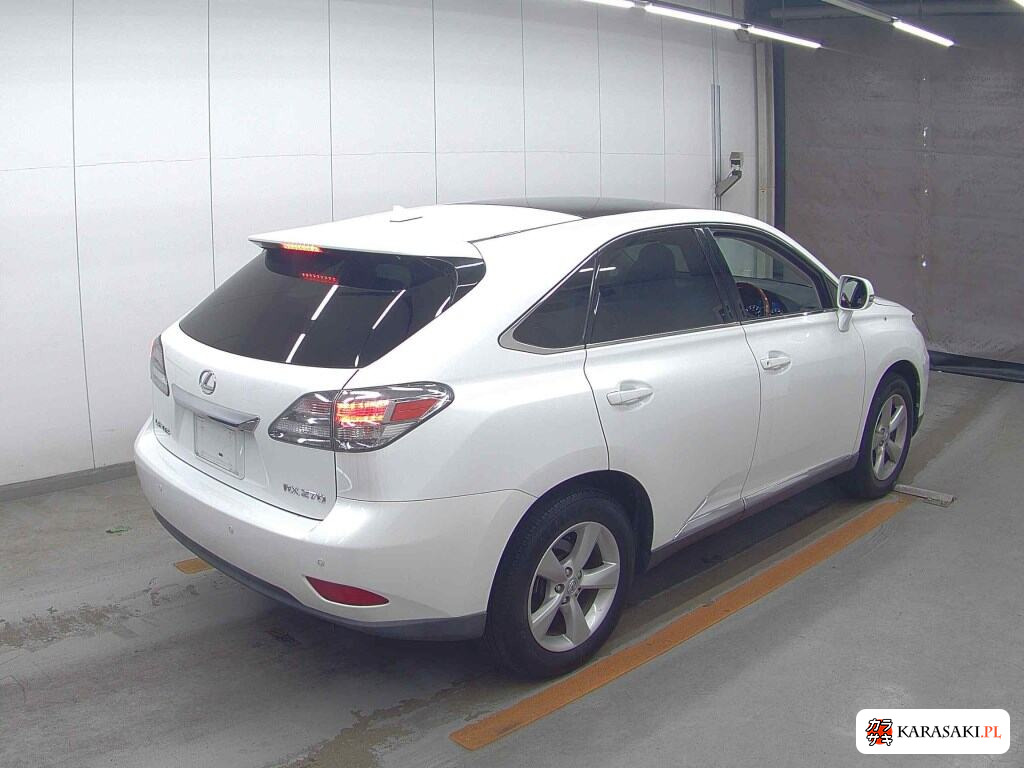 Lexus RX 2011 z aukcji japońskiej