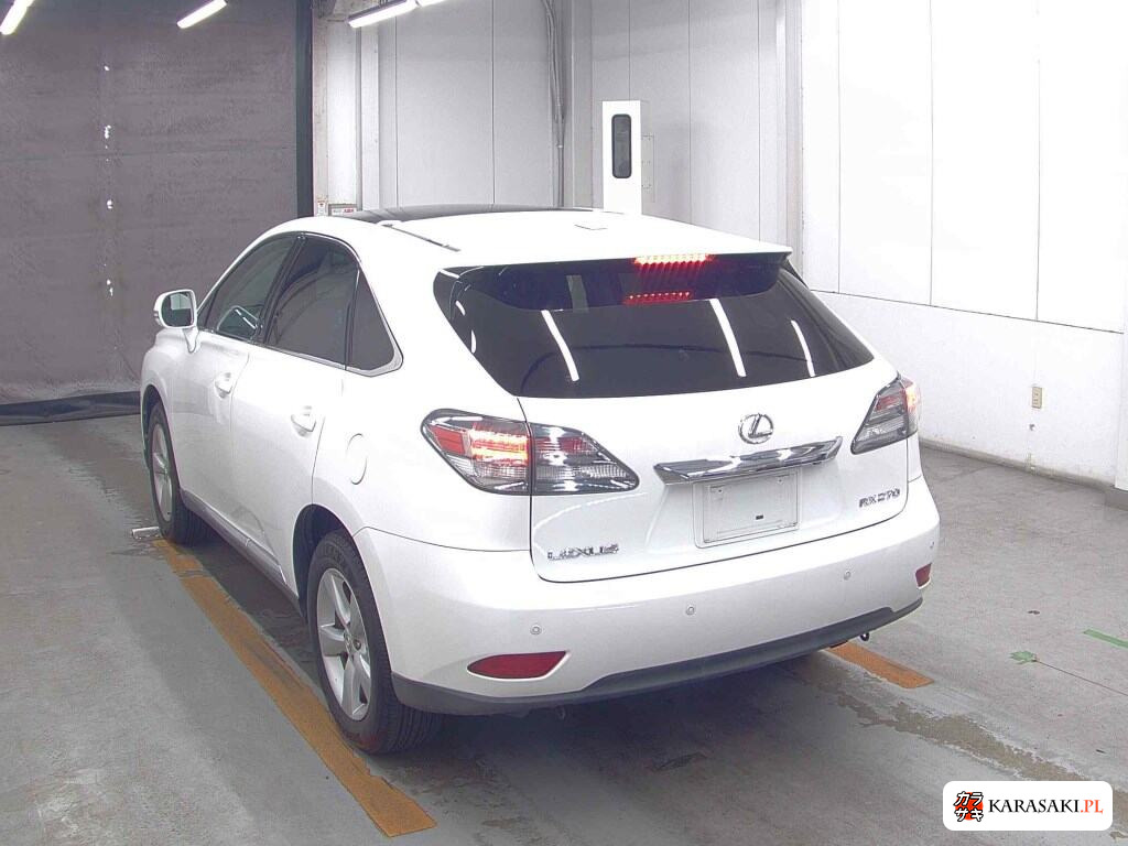 Lexus RX 2011 z aukcji japońskiej
