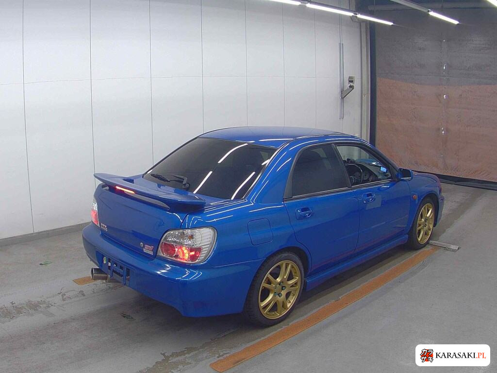 Subaru Impreza WRX 2001 z aukcji japońskiej