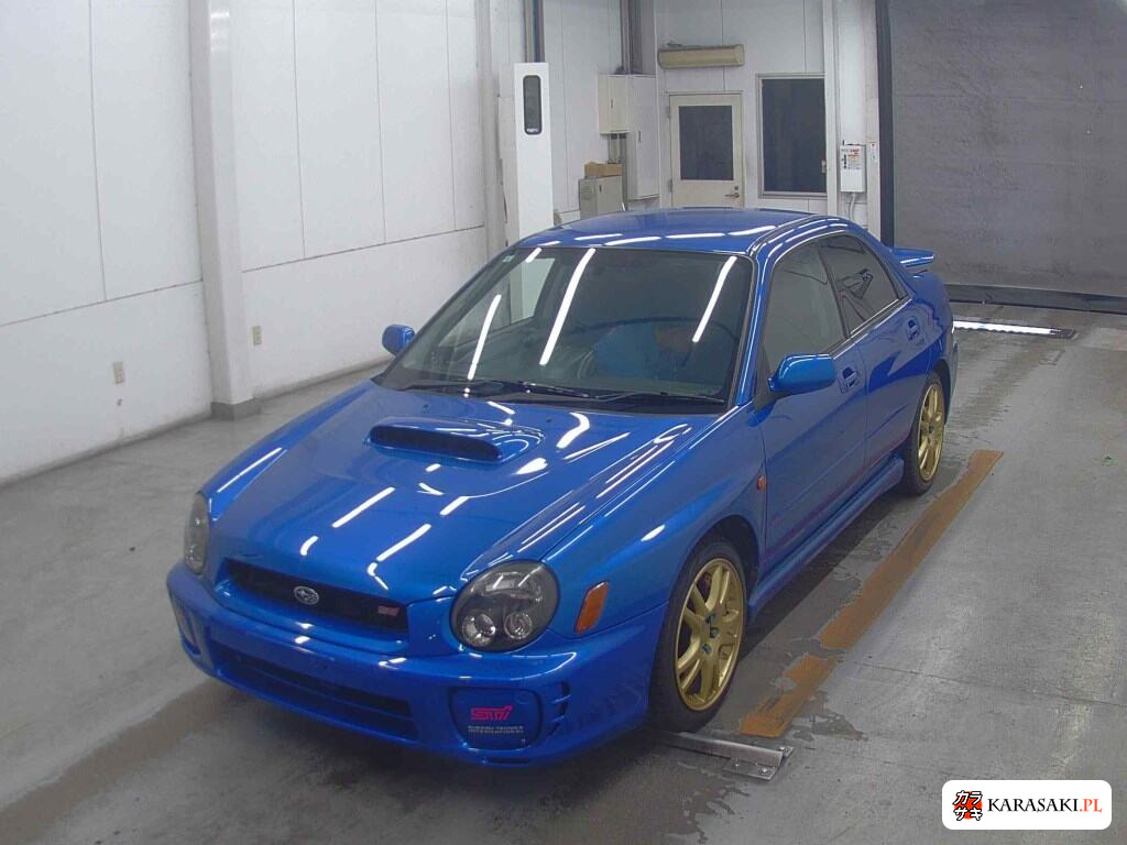 Subaru Impreza WRX 2001 z aukcji japońskiej