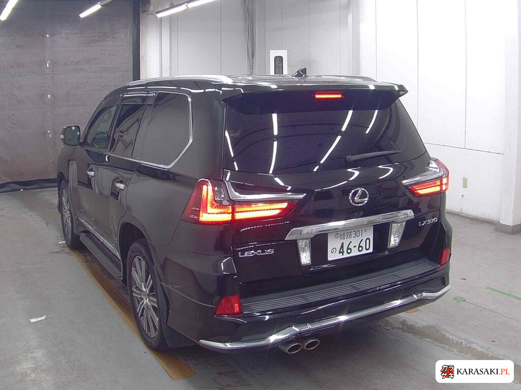 Lexus LX 2016 z aukcji japońskiej