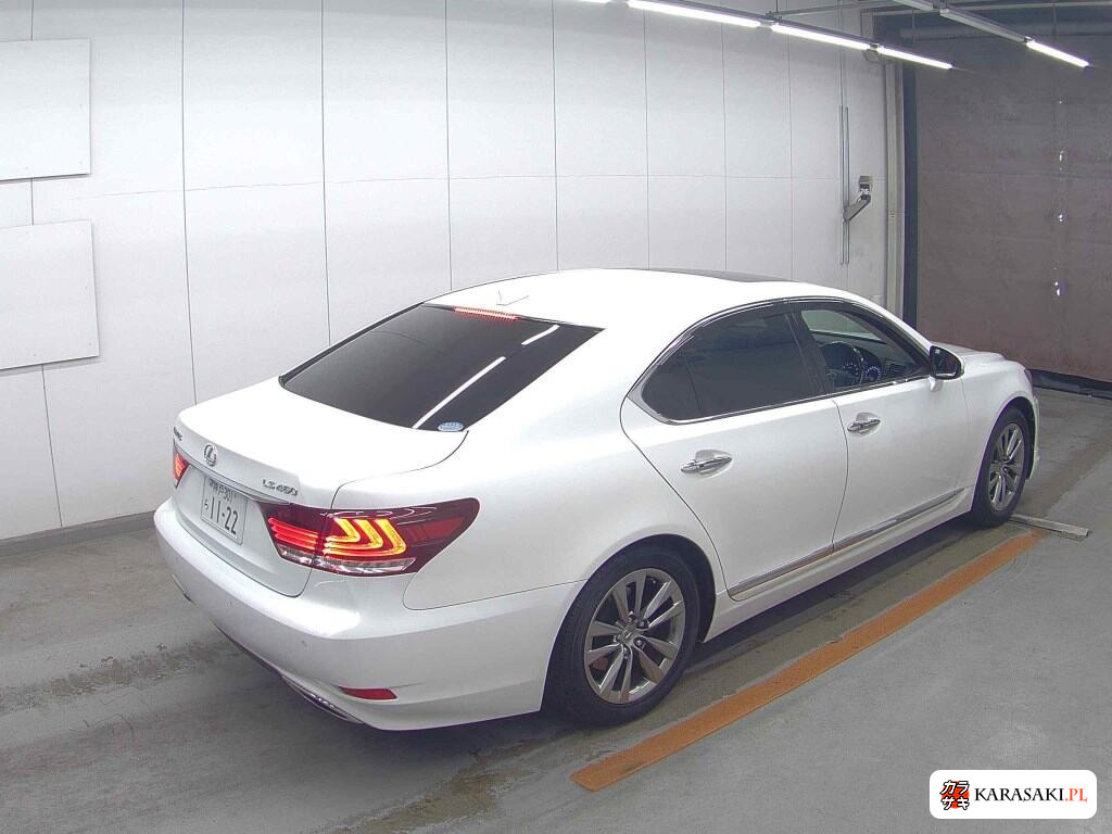 Lexus LS 2012 z aukcji japońskiej