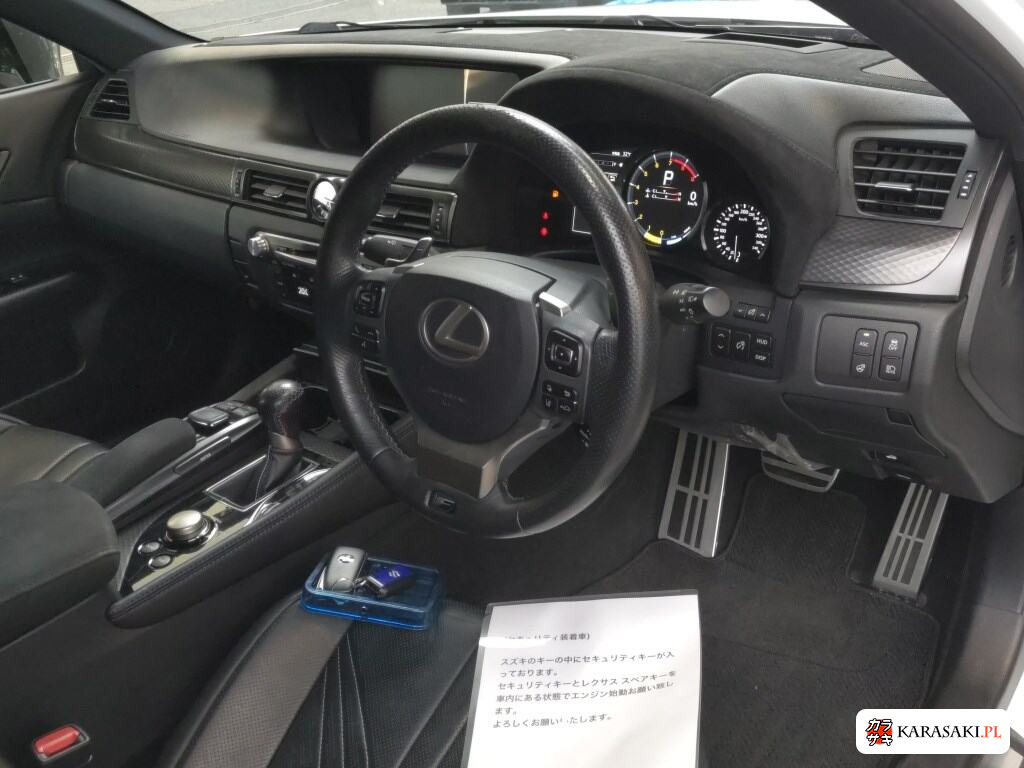 Lexus GS F 2016 z aukcji japońskiej