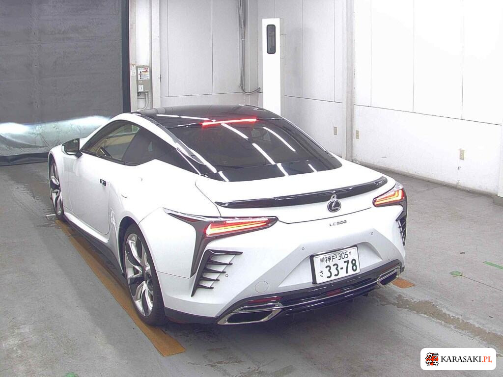 Lexus LC 2017 z aukcji japońskiej
