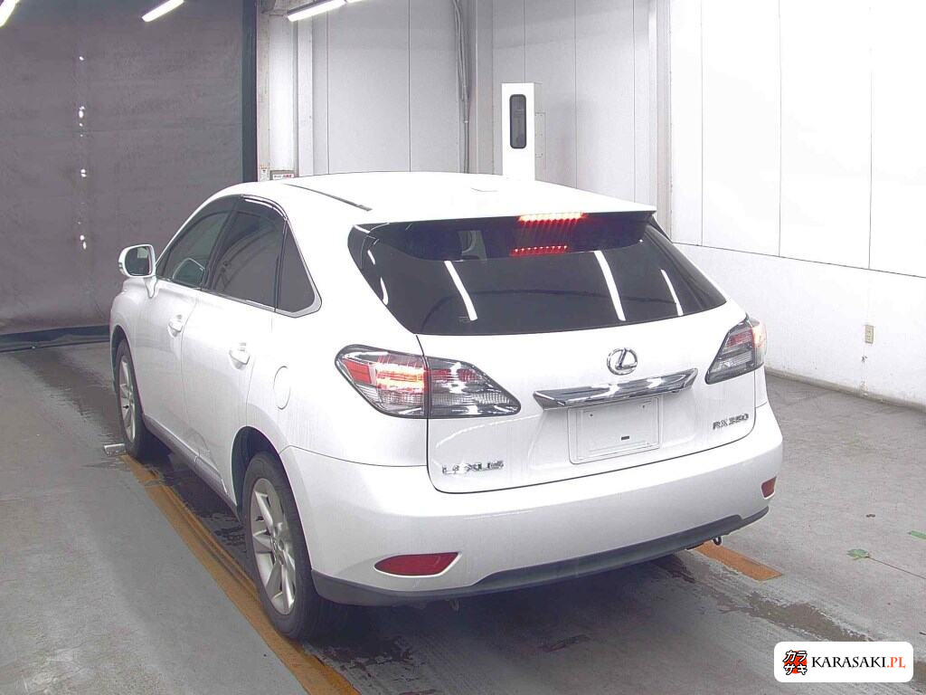 Lexus RX 2009 z aukcji japońskiej