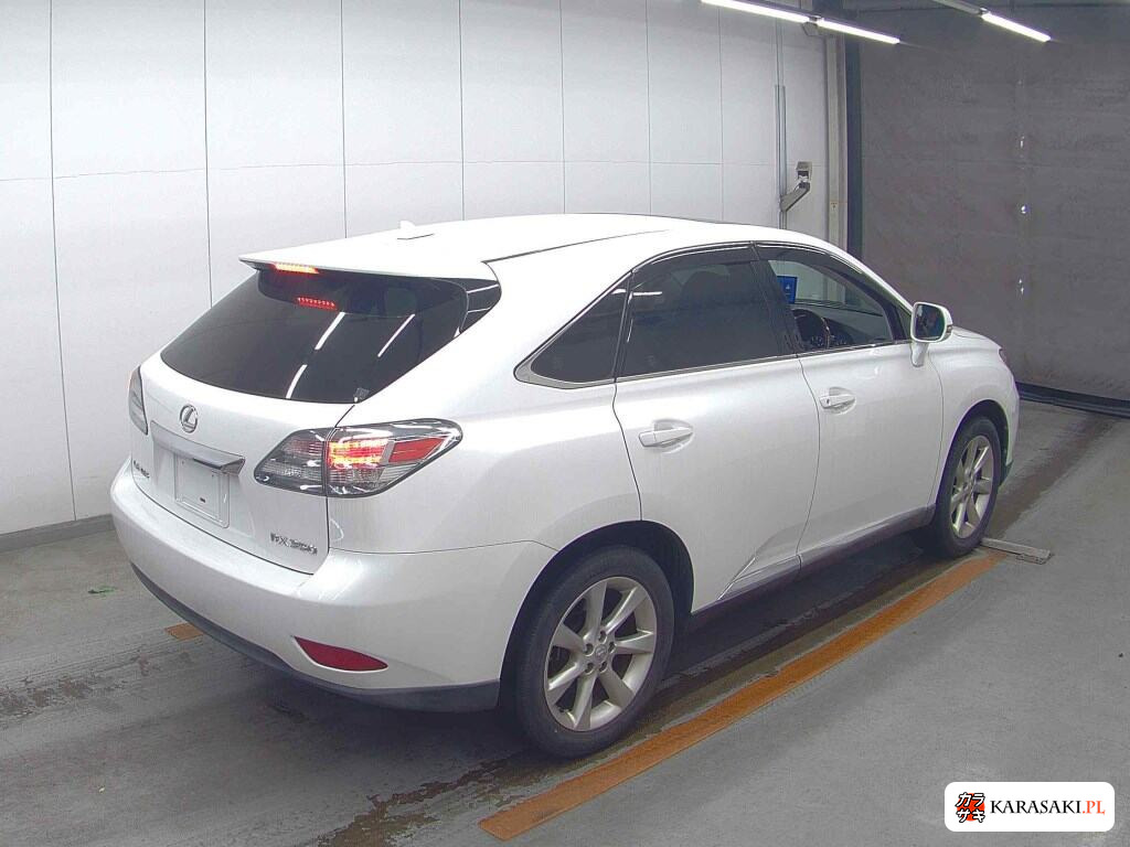 Lexus RX 2009 z aukcji japońskiej