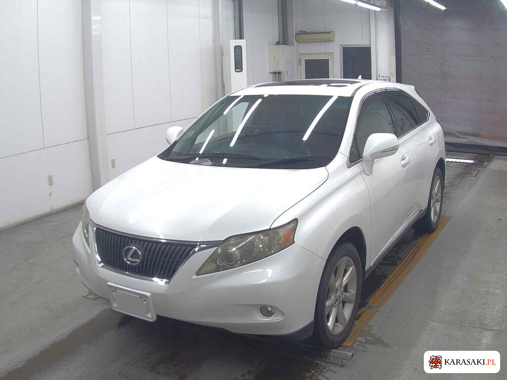 Lexus RX 2009 z aukcji japońskiej