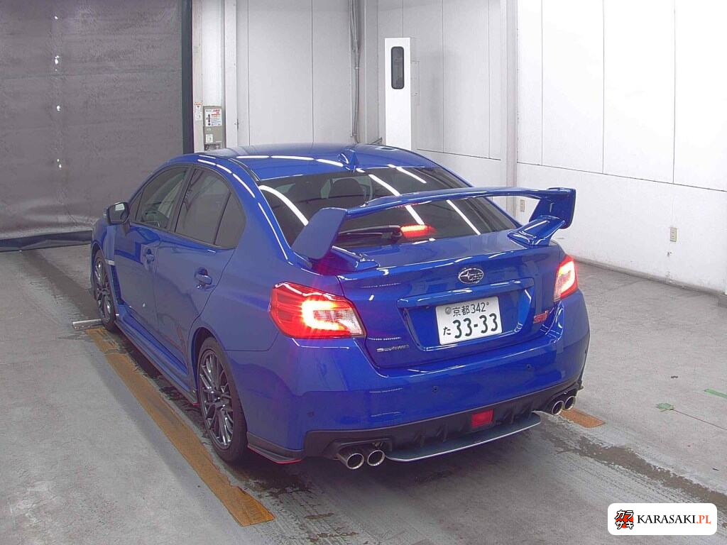 Subaru WRX STI 2020 z aukcji japońskiej