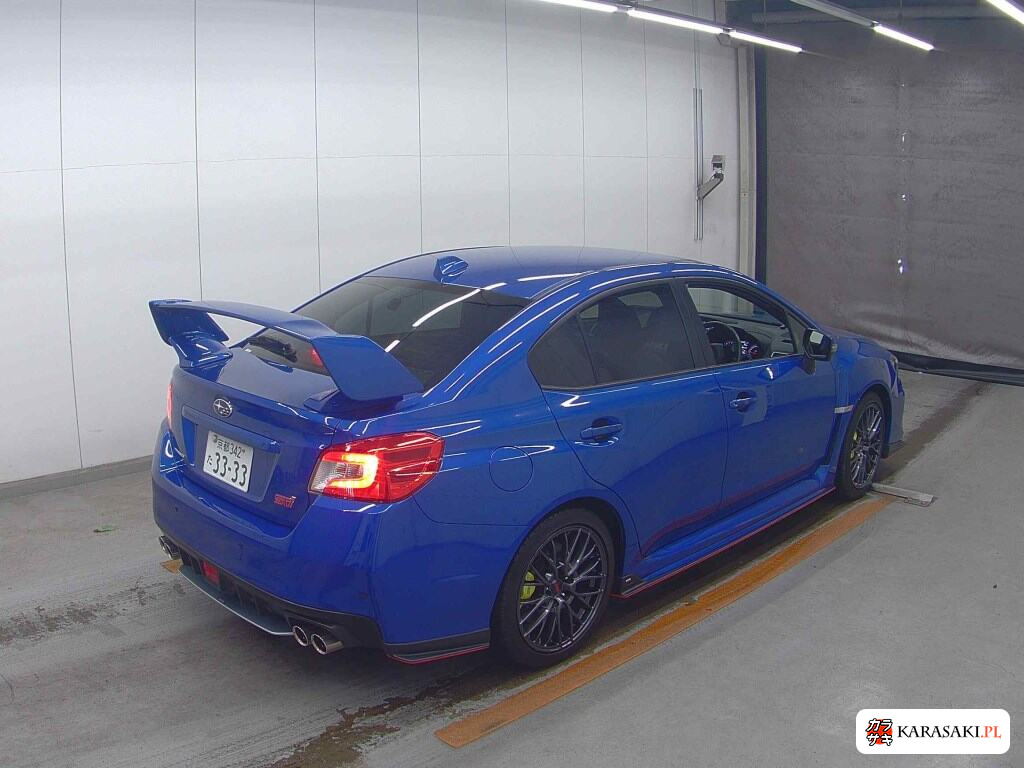 Subaru WRX STI 2020 z aukcji japońskiej