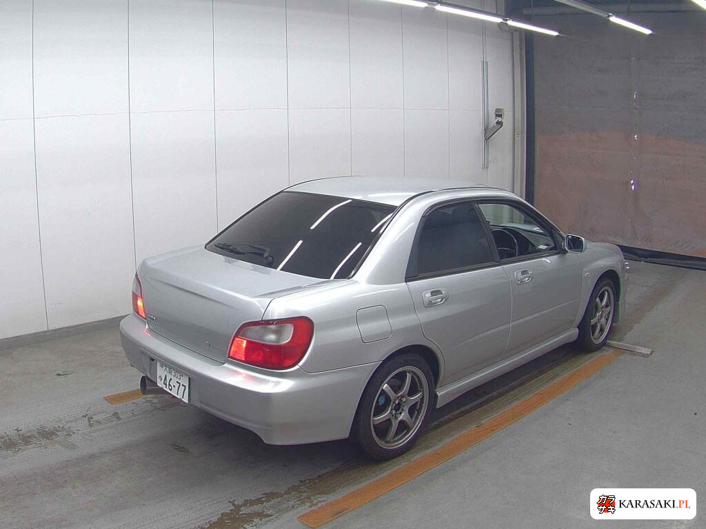 Subaru Impreza WRX 2001 z aukcji japońskiej