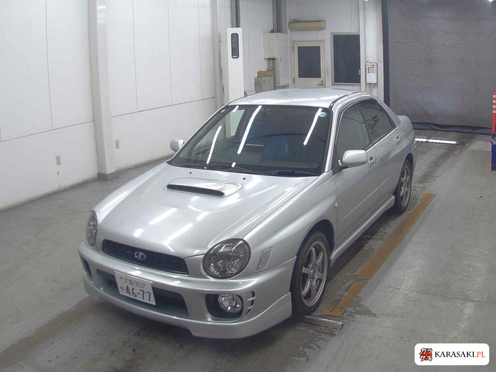 Subaru Impreza WRX 2001 z aukcji japońskiej