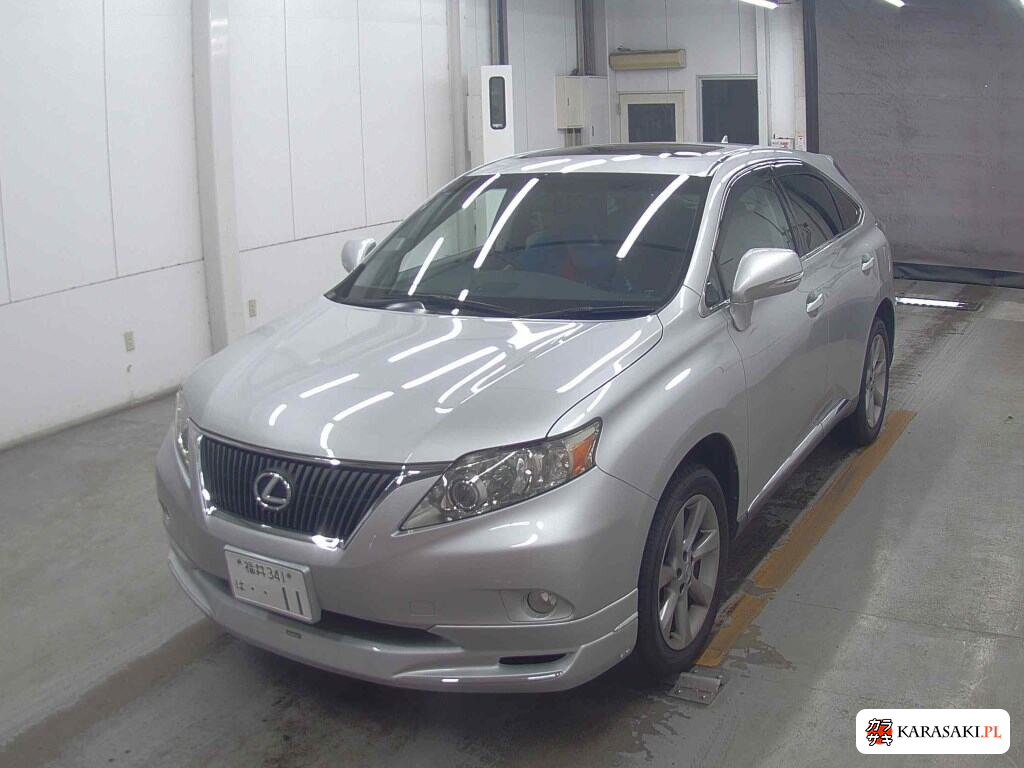Lexus RX 2010 z aukcji japońskiej