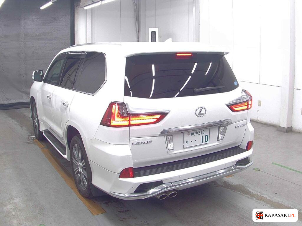 Lexus LX 2016 z aukcji japońskiej