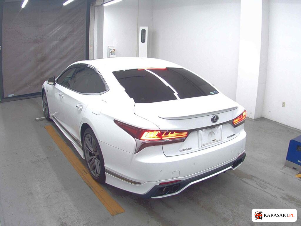 Lexus LS 2018 z aukcji japońskiej