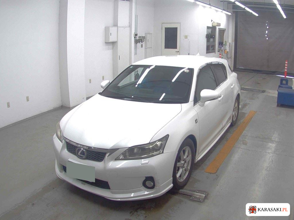 Lexus CT 2012 z aukcji japońskiej