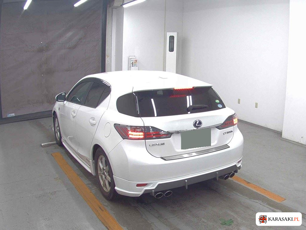 Lexus CT 2012 z aukcji japońskiej