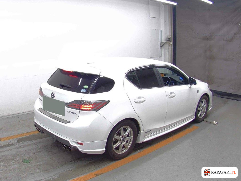 Lexus CT 2012 z aukcji japońskiej