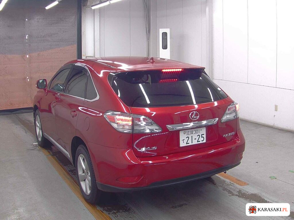 Lexus RX 2012 z aukcji japońskiej