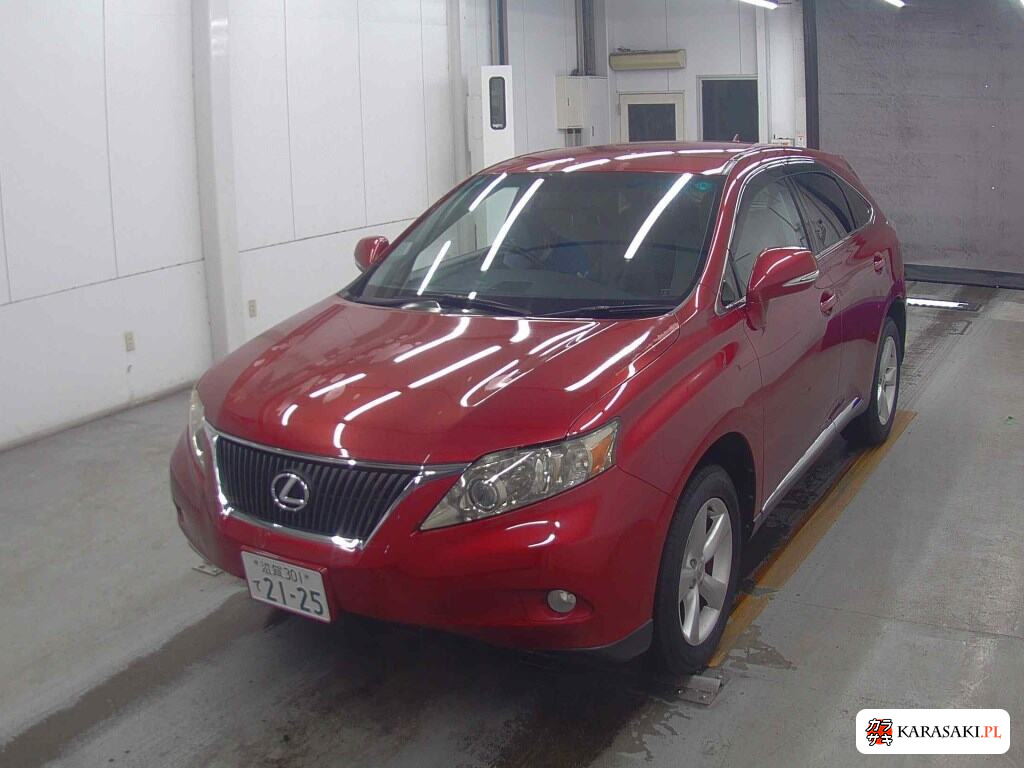Lexus RX 2012 z aukcji japońskiej
