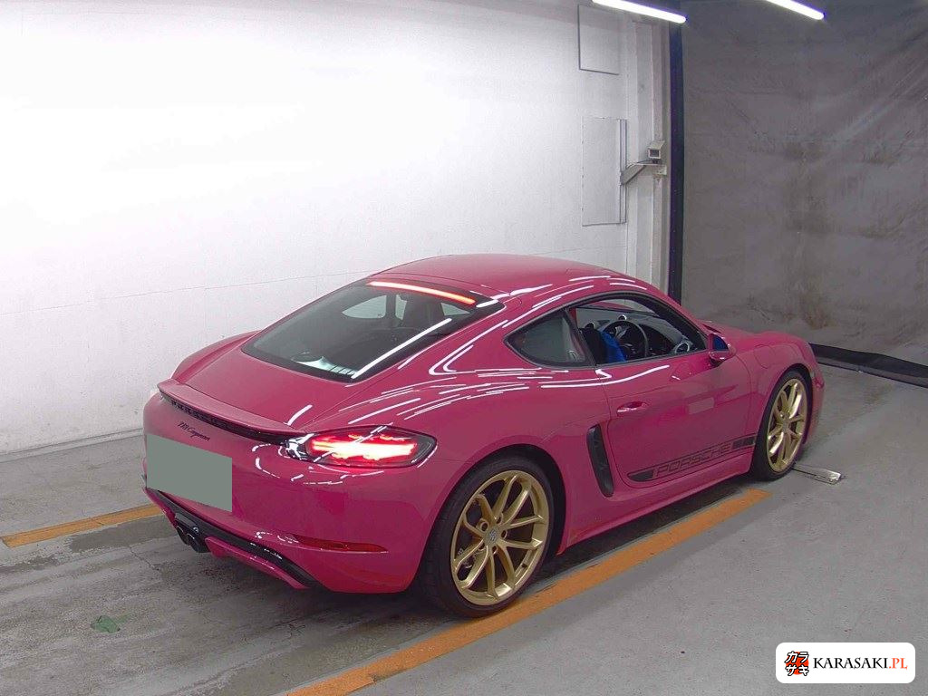 Porsche 718 Cayman 2025 z aukcji japońskiej