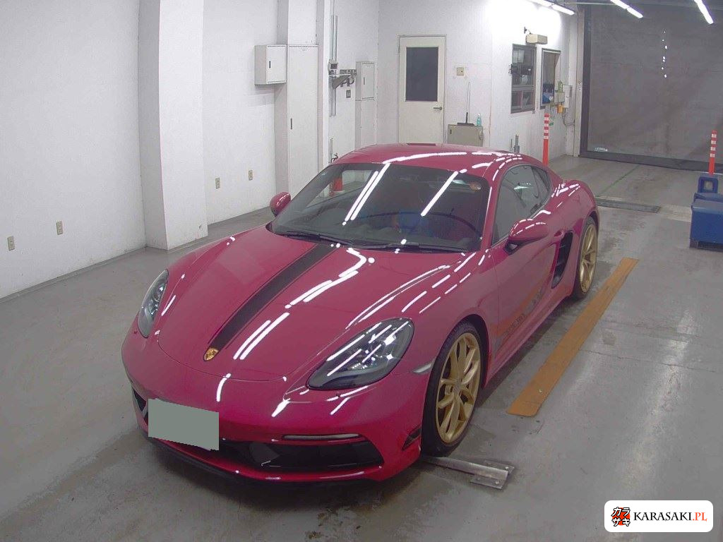 Porsche 718 Cayman 2025 z aukcji japońskiej