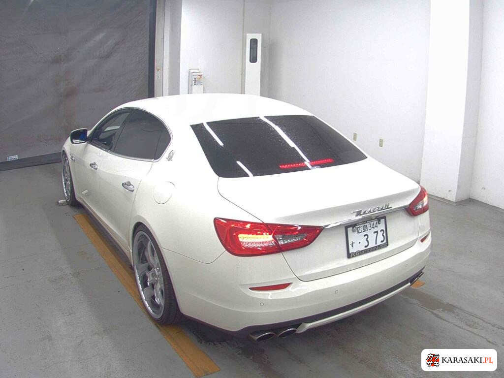 Maserati Quattroporte 2014 z aukcji japońskiej