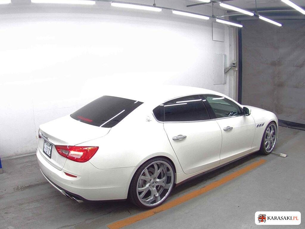 Maserati Quattroporte 2014 z aukcji japońskiej