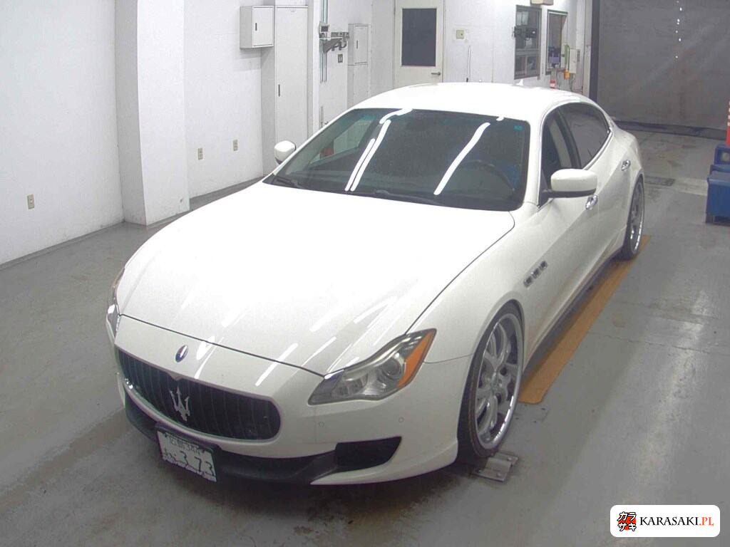 Maserati Quattroporte 2014 z aukcji japońskiej