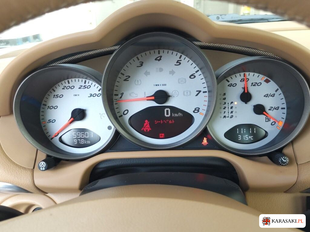 Porsche Cayman 2007 z aukcji japońskiej