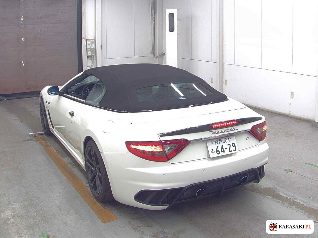 Maserati Grancabrio 2015 z aukcji japońskiej