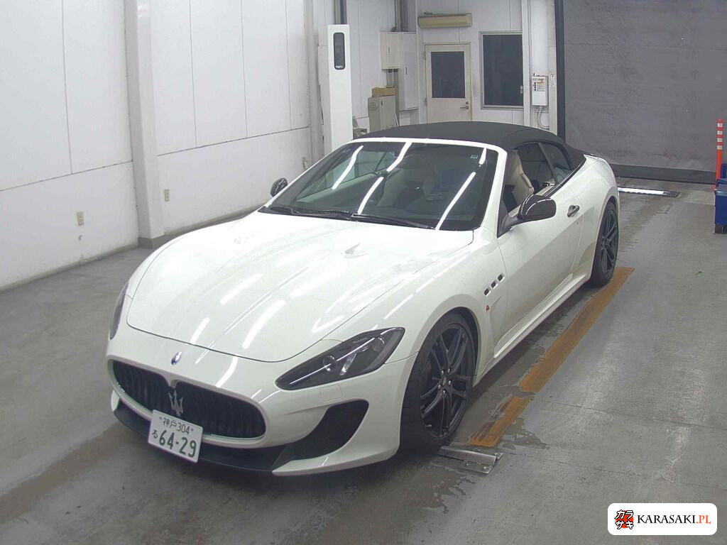 Maserati Grancabrio 2015 z aukcji japońskiej