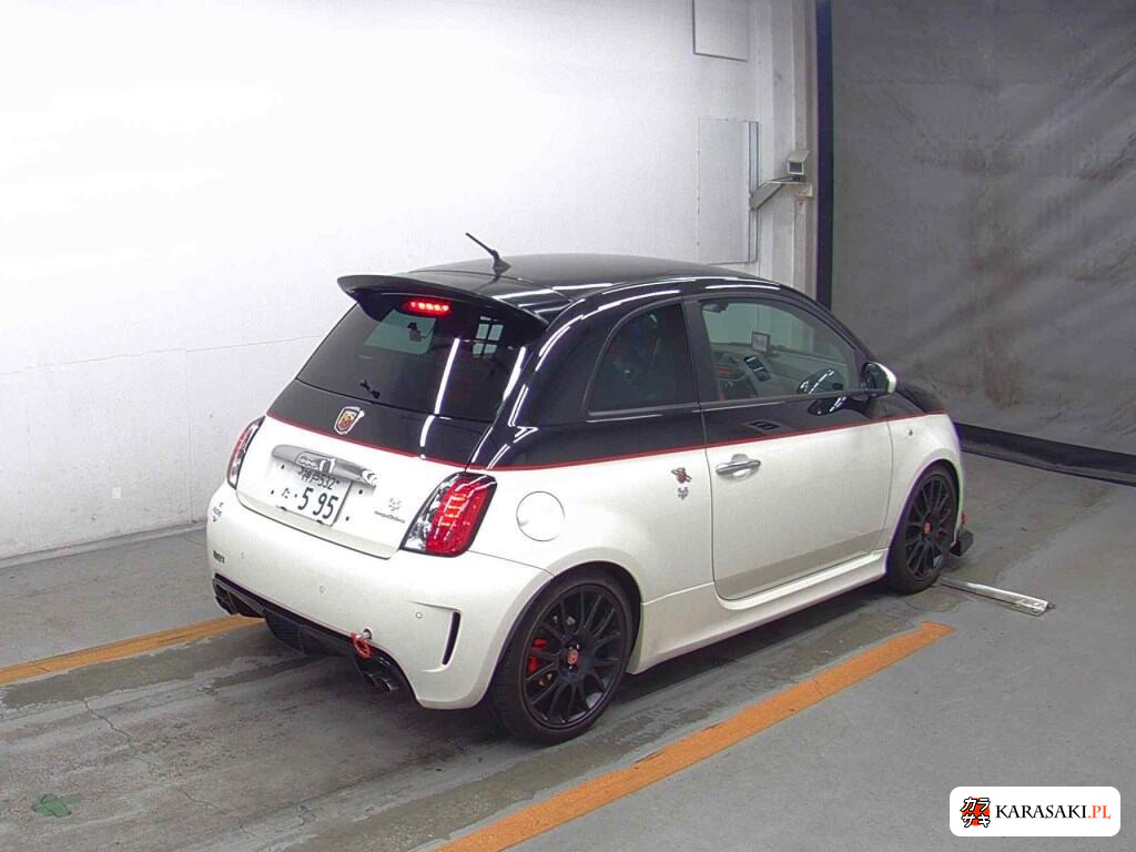 Abarth 595 2015 z aukcji japońskiej