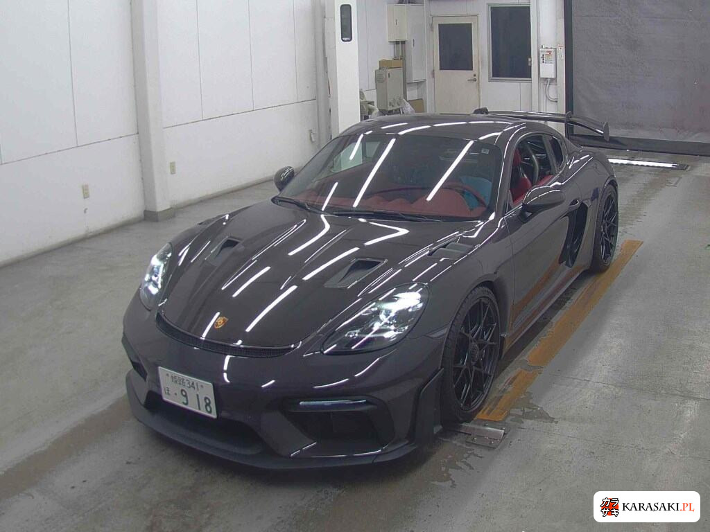 Porsche 718 Cayman 2024 z aukcji japońskiej