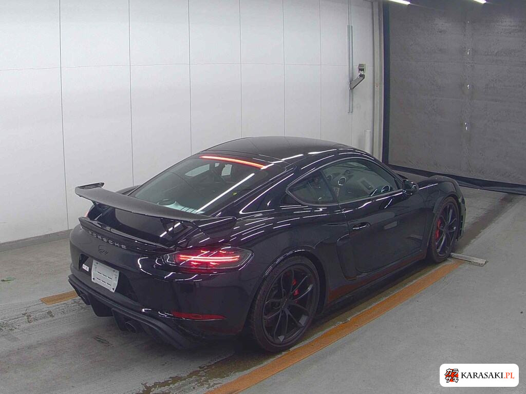 Porsche 718 Cayman 2021 z aukcji japońskiej