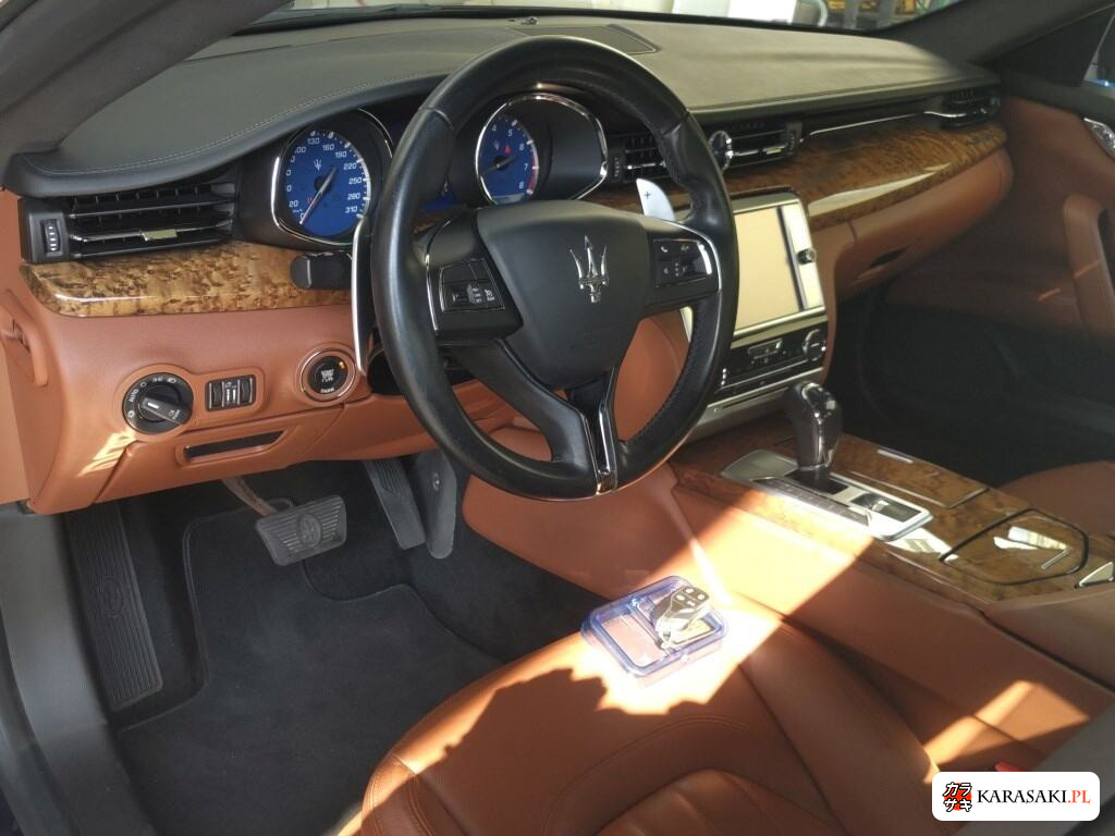 Maserati Quattroporte 2013 z aukcji japońskiej