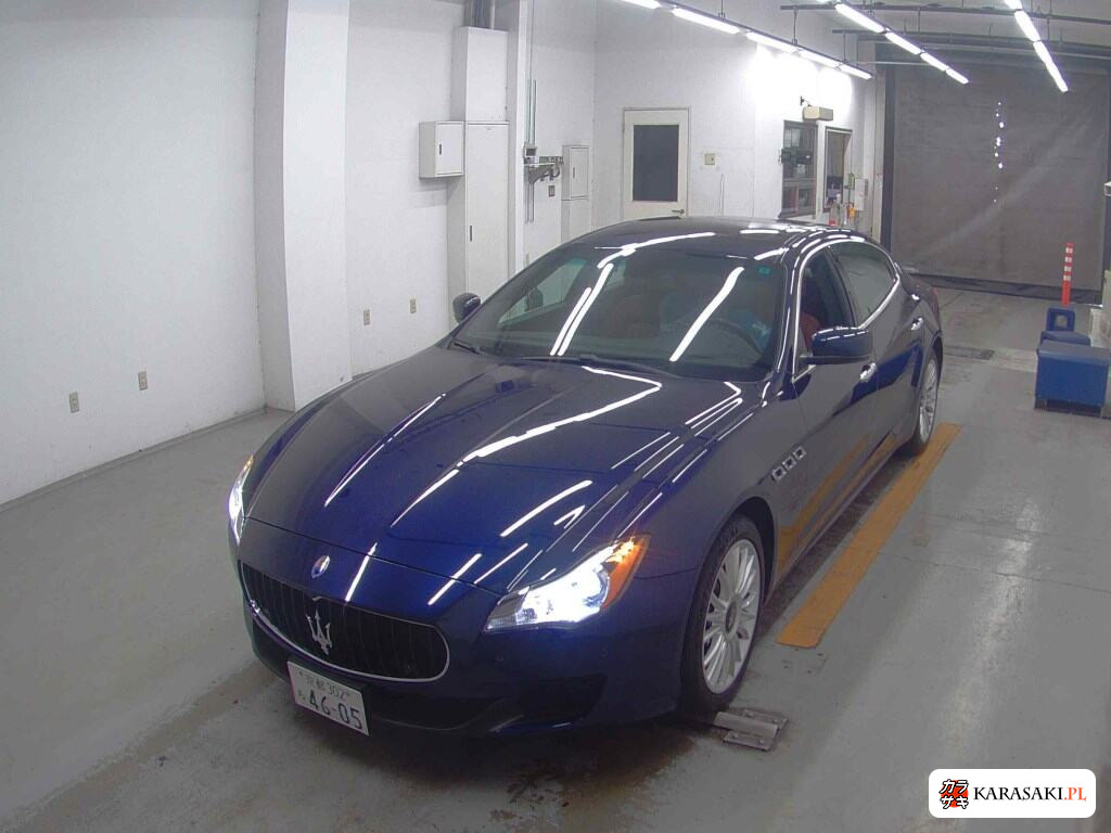 Maserati Quattroporte 2013 z aukcji japońskiej