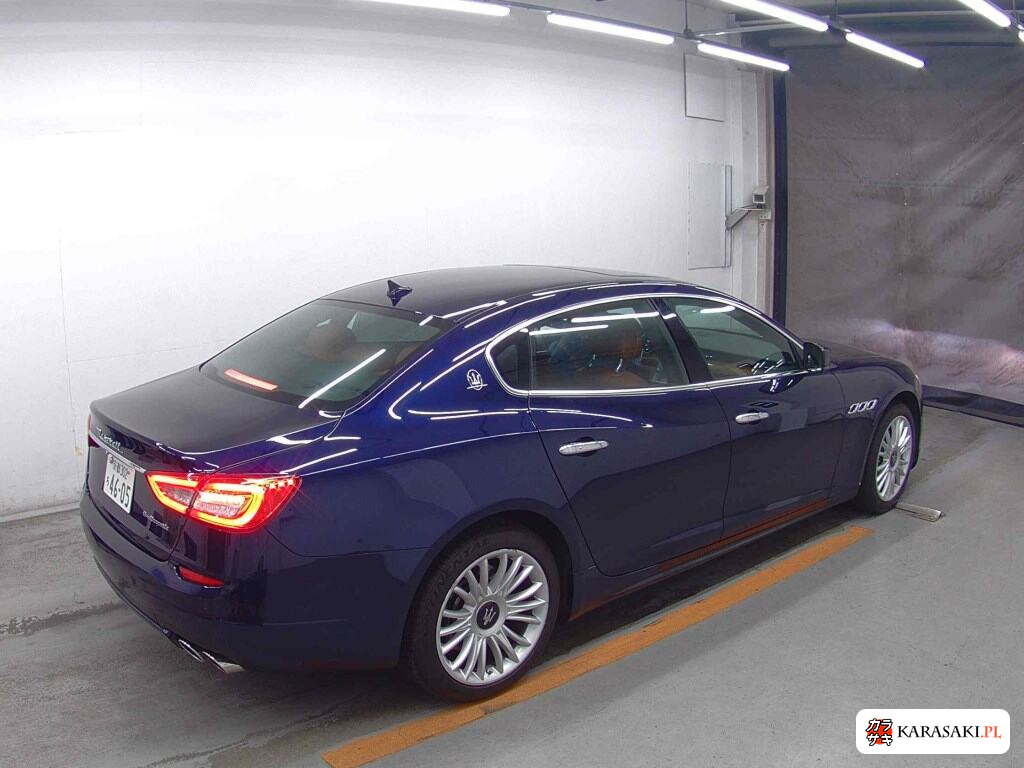 Maserati Quattroporte 2013 z aukcji japońskiej