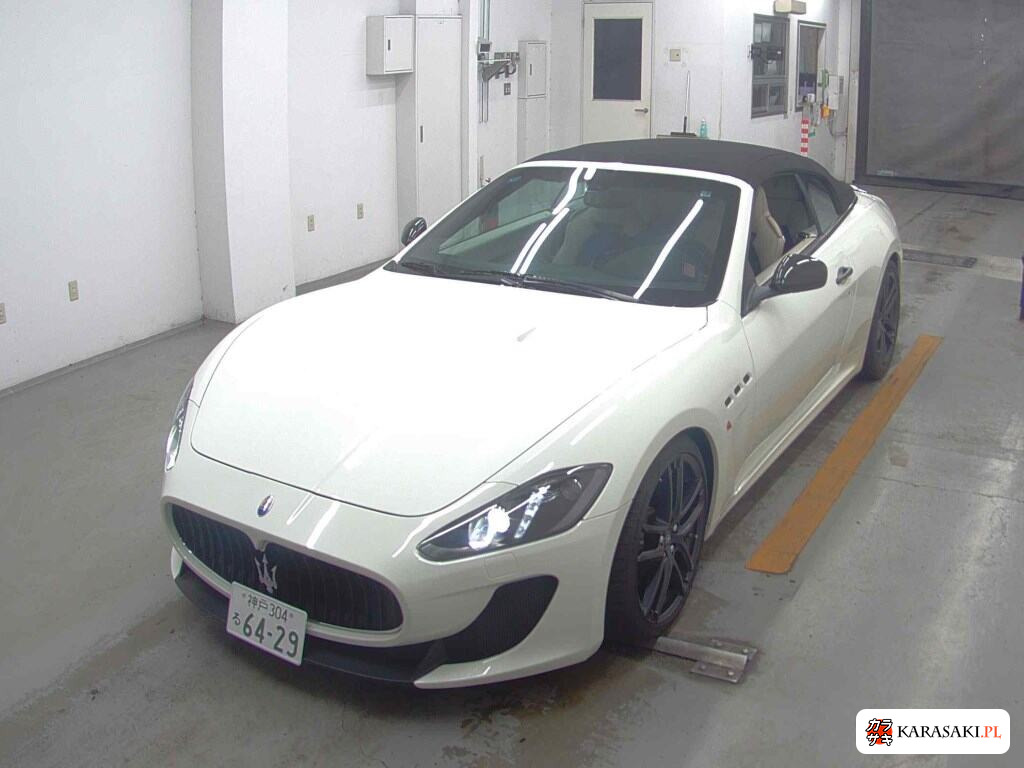 Maserati Grancabrio 2015 z aukcji japońskiej