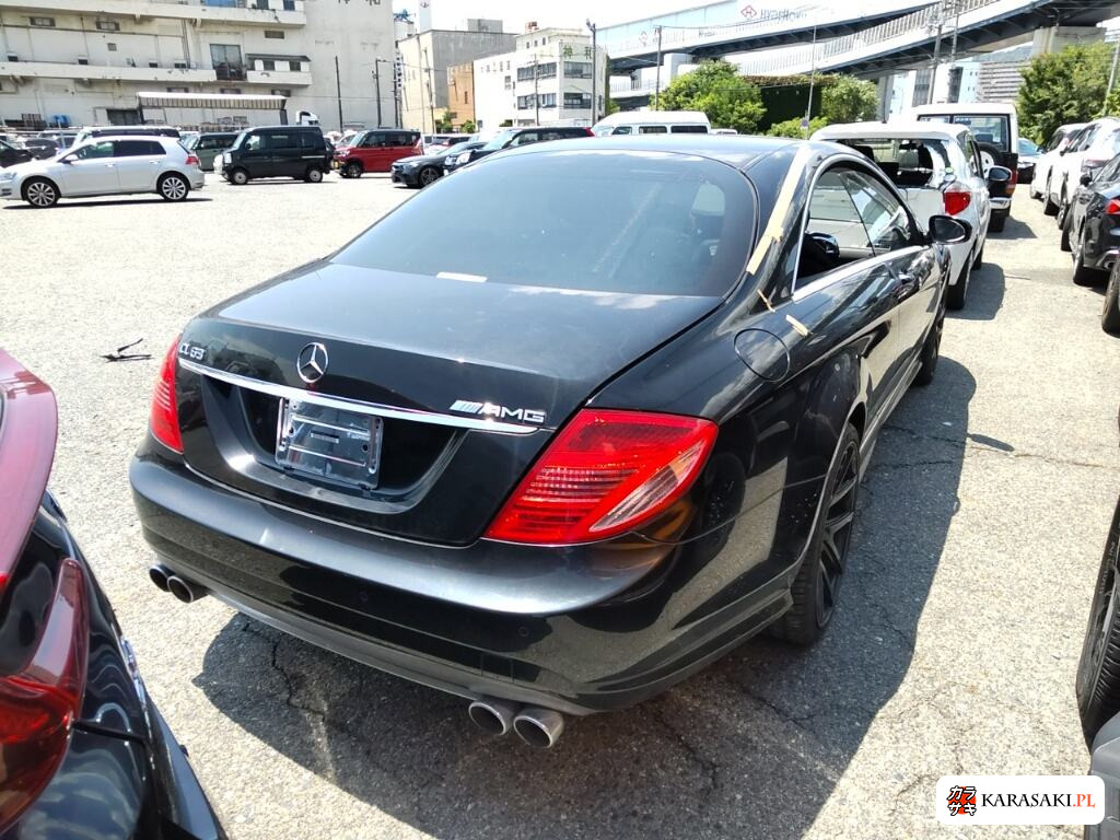 Mercedes-Benz CL 2007 z aukcji japońskiej