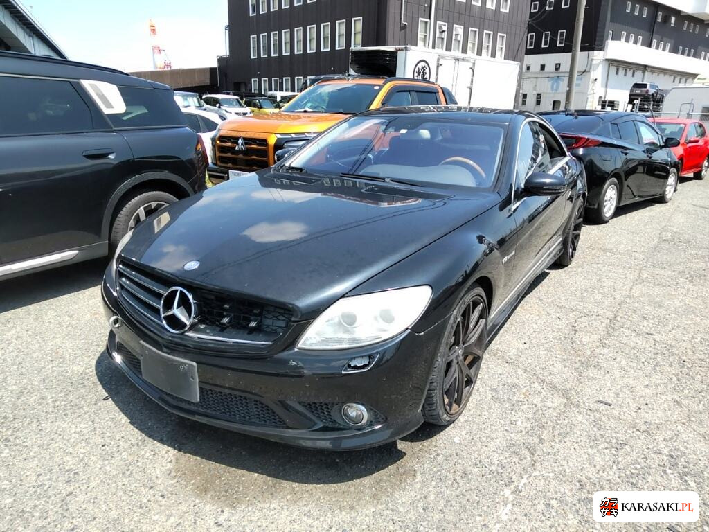Mercedes-Benz CL 2007 z aukcji japońskiej