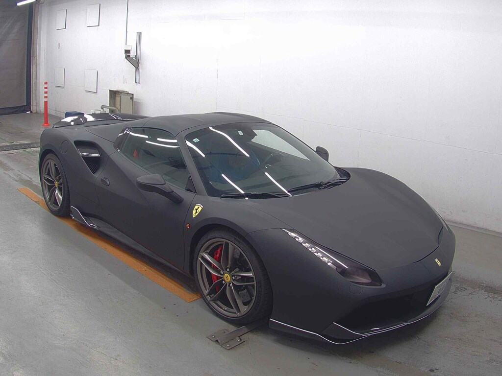 Ferrari 488 Spider 2017 z aukcji japońskiej