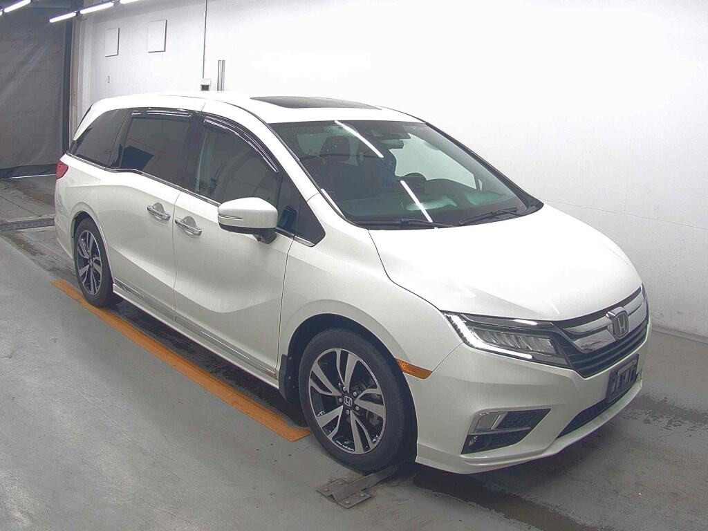 America Honda Odyssey 2019 z aukcji japońskiej