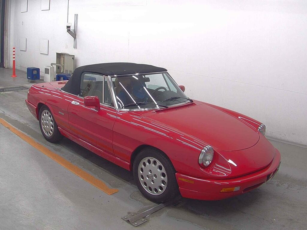 Alfa Romeo Alfa Spider 1993 z aukcji japońskiej