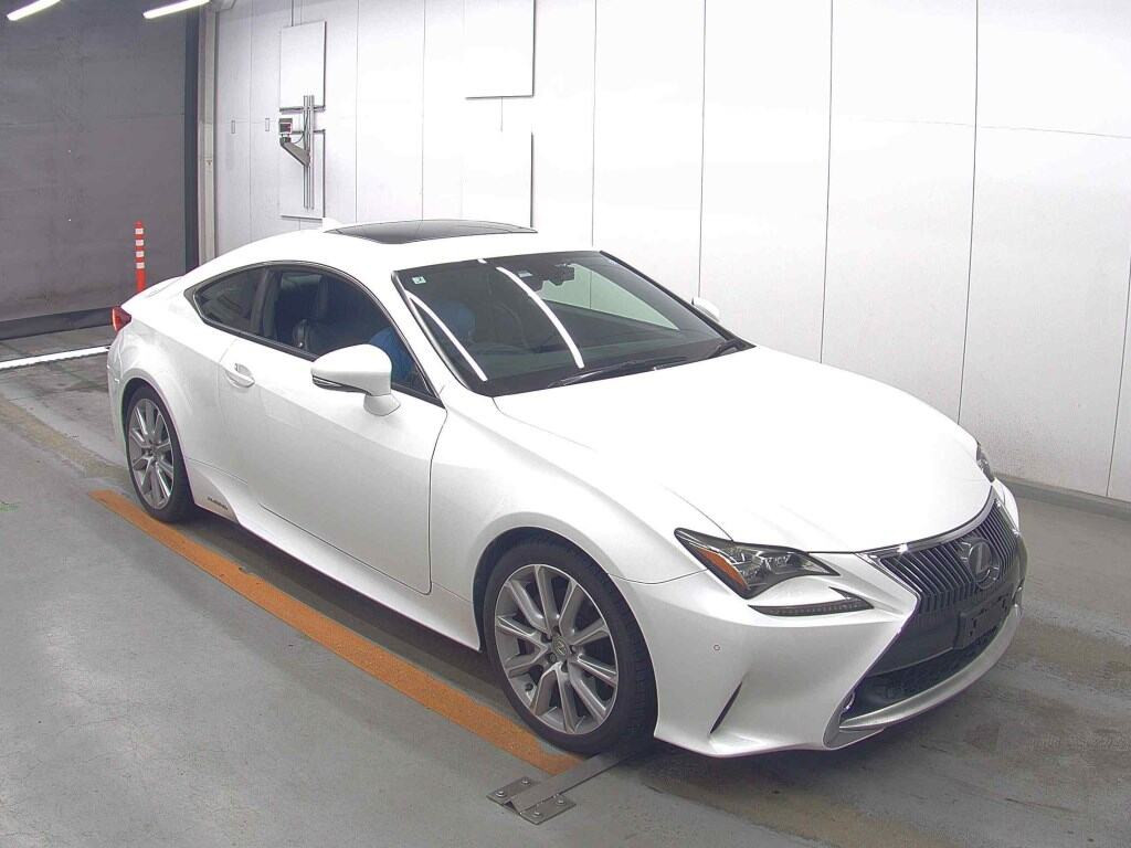 Lexus RC 2015 z aukcji japońskiej