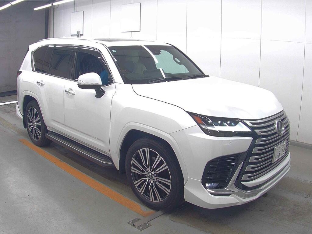 Lexus LX 2025 z aukcji japońskiej
