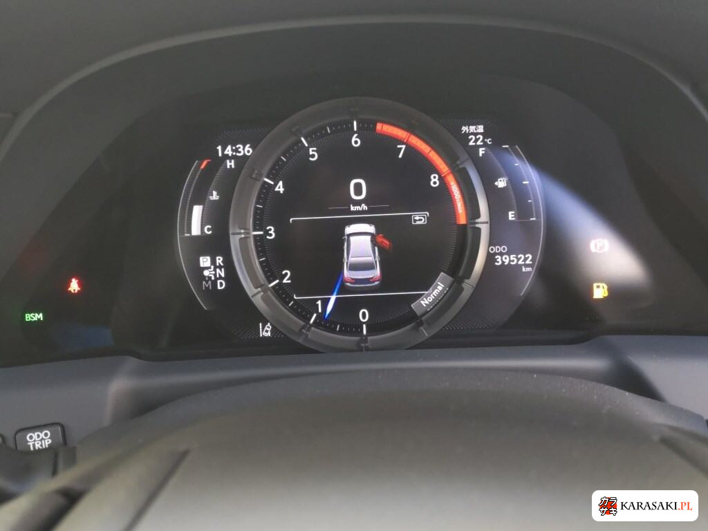 Lexus LS 2019 z aukcji japońskiej
