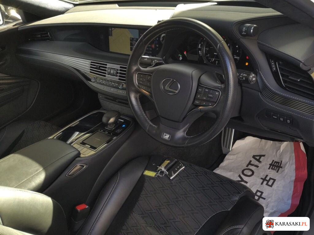 Lexus LS 2019 z aukcji japońskiej