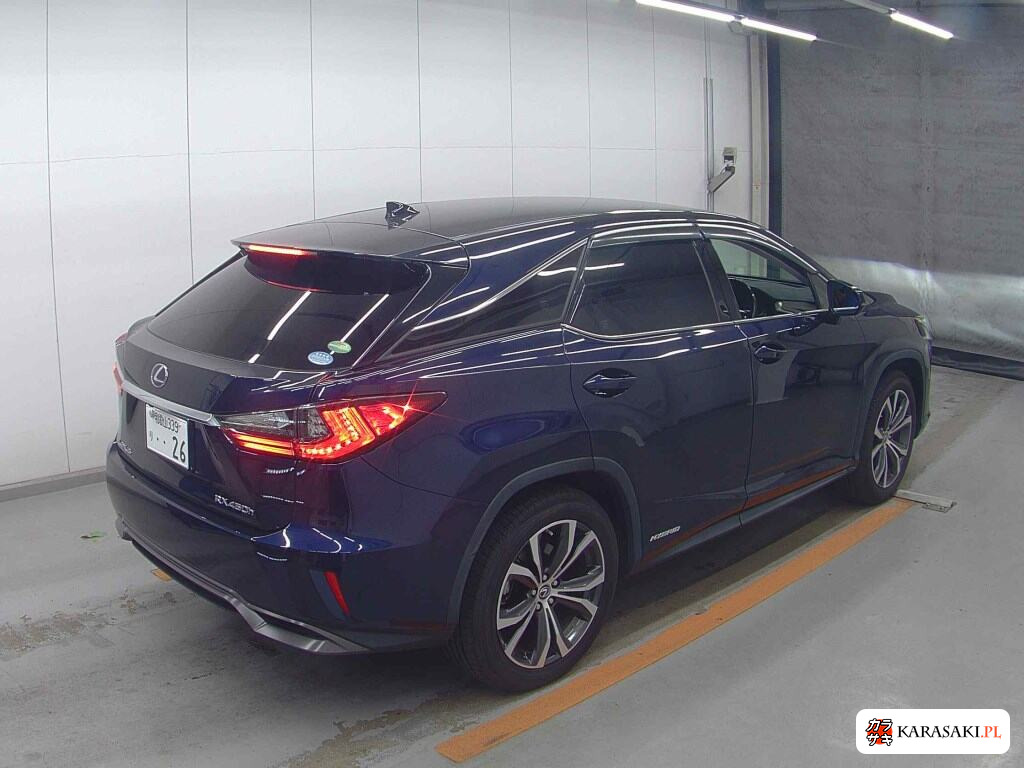 Lexus RX 2019 z aukcji japońskiej